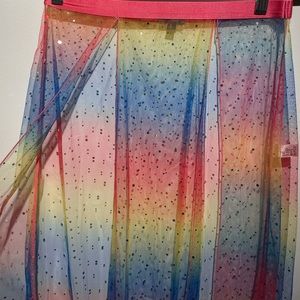 🌈🌈 Rainbow Rave Skirt 🌈🌈